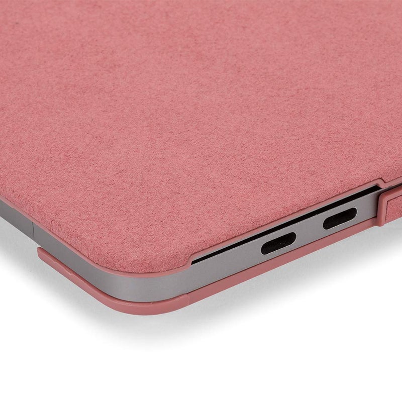 Incase Textured Hardshell NanoSuede - MacBook Pro 13 inch Case - 2020, 2019, 2018, 2017, 2016, M1 - MacBook Case, Laptop Cover, Protective Hard Shell, Scratch Resistant, Lightweight - Dark Pink - Image 4